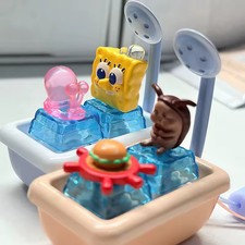 Spongebob 1PC Random Keycap Blind Box Mechanical Keyboard Accessory picture
