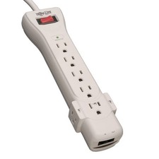 Tripplite SUPER6TEL Surge Protector 7 Outlet 6ft Cord 1270J picture