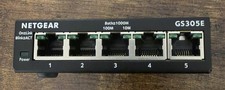 NETGEAR GS305E 5-Port Gigabit Smart Managed Plus Switch w/ Power Adapter picture