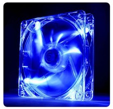 Thermaltake  Pure 12 LED Blue 120mm x 120mm x 25mm Sleeve Fan (CL-F012-PL12BU-A) picture