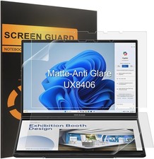 4 Pack Anti Glare (Matte) Screen Protector for ASUS Zenbook Duo 14 UX8406 picture