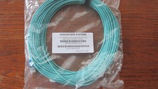 Hitachi LC LC Duplex Uniboot jumper 50/125 Aqua OM3 Plenum OFNP 25 M PN 60472-2 picture