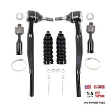 6pcs Front Inner Outer Tie Rod Suspension Kit Compatible with 9-7X Ascender picture