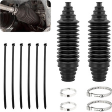 2PCS Inner Tie Rod Boot Kit,Multi-Size Adjutable Rack and Pinion Boot Kit picture