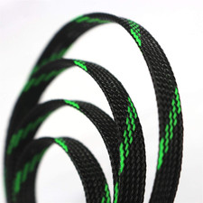 30Ft PET Expandable Sleeving Wire Cable Sleeve (1/4