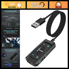 Virtual 7.1 Surround Sound USB Audio Adapter, 3.5mm Jack, Mute/Volume Control, 6 picture