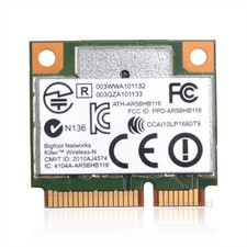 Atheros Killer Mini PCIE Wireless N AR9382/AR5BHB116:2.4/5GHz 300Mbps Ultra-Fast picture