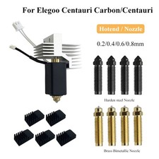 0.2/0.4/0.6/0.8mm Nozzle Hotend Kit For Elegoo Centauri Carbon 3D Printer Parts picture