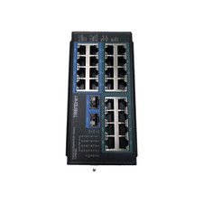 TRENDnet TI-PG262, 26-Port Hardened Industrial Gigabit PoE+ DIN-Rail Switch picture