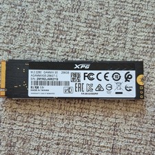 XPG GAMMIX S5 256GB M.2 2280 NVMe Internal SSD TRIM Black AGAMMIXS5-256GT-C picture