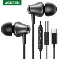 3.5mm USB Type C Wired Earbuds with Microphone, Wired Earphones Headphones HiFi picture