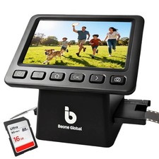 BEONEGLOBAL ClearScan P5 Film Scanner with SD Card, Upgraded Version, 24MP... picture