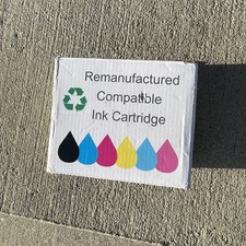 New, ink cartridges and ink in protective Seal. Aftermarket non-OEM. No box picture
