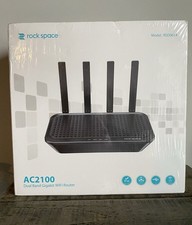 Rock Space AC2100 Dual Band Gigabit Model RSD0614 WiFi Router New Sealed picture