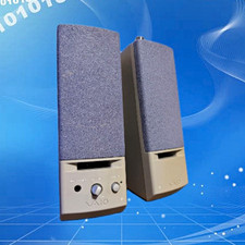 Sony VAIO Computer Speakers 2.0 Channel Wired 3.5mm Jack Gray/Beige picture