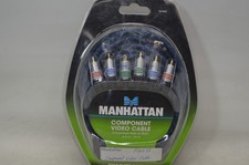 Manhattan Component Video Cable Component Male to Male 8,0 m / 26 ft. *New** picture