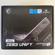 MSI MEG Z590I UNIFY Mini-ITX Intel LGA 1200 DDR4 Wi-Fi M.2 Motherboard picture