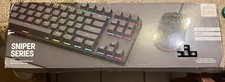 Atrix Sniper Series Pro Mouse, RGB Mechanical Keyboard, & Mouse Pad Combo Pack  picture