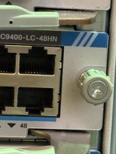 Lot (2) Cisco C9400-LC-48HN= 48 x 5GBase-T LAN ports AsNew Cond. 1 Year Warranty picture
