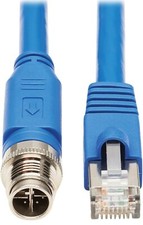 Tripp Lite M12 X-Code Cat6a Shielded Ethernet Cable, M12/RJ45 Cable, 10G F/UTP.. picture