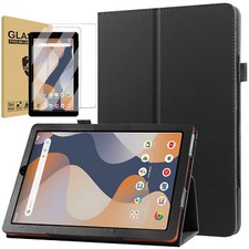 2024 NEW Walmart ONN 7'' Case Tablet Cover / Surf 7 inch Glass Screen Protector picture
