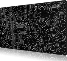 Large Gaming Mouse Pad 35.4x15.7 in with Stitched Edges - Extended Desk Mat picture