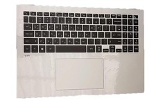 Laptop Gray PalmRest& Black Keyboard For LG 16Z90P Korean KR With Touchpad New picture