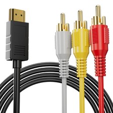 HDMI to RCA Converter Cable (with Chip) - 1080P HD HDMI to Composite Vide picture