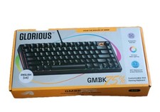 Glorious - GMBK 75% Wired Membrane Gaming Keyboard MX-Compatible Keycaps - Used picture