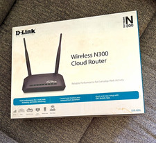 D-Link DIR-605L Wireless N300 Cloud Router 300 Mbps 4-Port LAN Black picture