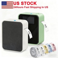 Label Maker Machine with Tape Portable Sticker Barcode Bluetooth Thermal Printer picture