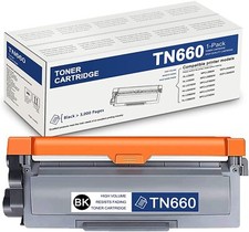 1 Pack TN660 High Yield Toner Cartridge for Brother MFC-L2700DW HL-L2300D tn630 picture