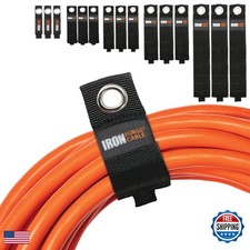 Iron Forge Cable Extension Cord Wrap Organizer, 15 Piece Multi-Pack picture