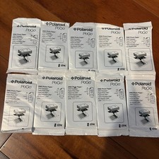 (10) POLAROID Pogo Zink Media Photo Paper for Polaroid Pogo Cameras & Printers picture