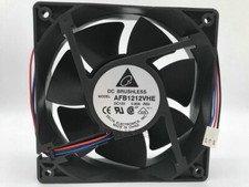 Delta AFB1212VHE 12V 0.90A 12CM 12038 120mm high air volume double ball fan 3pin picture