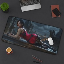 Ada Wong Desk Mat, Computer Desk Mat, Resident Evil Desk Pad, Gaming Accessory picture