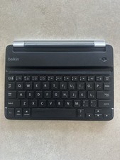 Belkin iPad Mini Bluetooth Keyboard Case Magnetic Slim Lightweight Black Wireles picture
