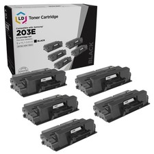 LD 5PK MLT-D203E Extra High Yield Black Toner for Samsung SL-M3820DW SL-M4070FR picture