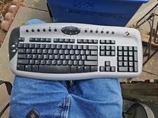 Amptron Professional Wireless Keyboard AKM-C0350  VTG 90s No Receiver Untested picture