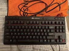 Corsair K63 Mechanical Gaming Keyboard RGB - Works Great - 1 Broken Keycap picture