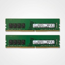 Samsung 32GB (2x16GB) DDR4 2400MHz PC4-2400T Desktop RAM M378A2K43BB1-CRC-TESTED picture