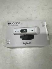 Logitech Brio 500 Full HD Webcam USB-C Cable - Off White picture