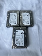 Lot Of 3 Pcs Dell 6TB Enterprise Plus 3.5 HDD v4 ST6000NM0034 SAS 12 GBPs picture