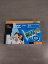Network Everywhere Network Card 10/100 and Cable NC100U-WM Brand New picture
