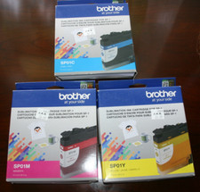 Brother SP01Y SP01M SP01C Standard Capacity Sublimation Ink Cartridge *CHOICE* picture