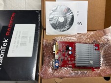 New AMD / ATI Radeon 9550 AGP 128M S-Video DVI VGA Video Graphics Card Win 98 ME picture