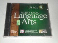 Middle School Language Arts Grade 8 CD-ROM for Windows - NEW  picture