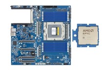 Gigabyte MZ33-CP1 SP5 Motherboard With AMD EPYC 9755 QS 128Cores  1.9-2.7GHz CPU picture