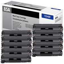 10x CE285A Toner Cartridges for HP Laserjet 85A P1102 P1102W P1006 P1005 M1212nf picture