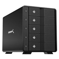 SABRENT 5-BAY USB 3.2 GEN 2 SATA DOCKING STATION DS-SC5B - BLACK picture